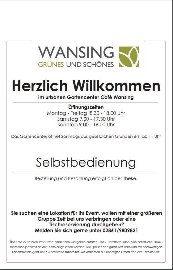 Menu Cafe Wansing (Im Gartencenter)-9